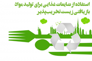 استفاده از ضایعات غذایی برای تولید مواد بازیافتی زیست‌تخریب‌پذیر