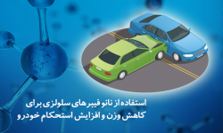 استفاده از نانو فیبرهای سلولزی برای کاهش وزن و افزایش استحکام خودرو